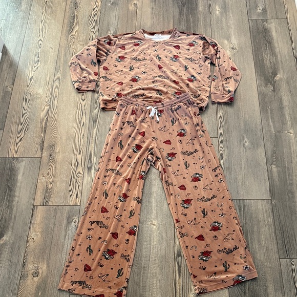 Stitch and pine sleep pajamas set - Picture 1 of 9